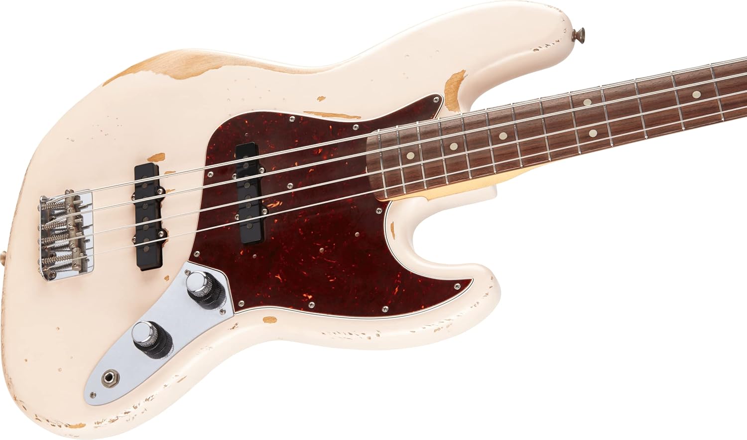 Fender Flea Jazz Bass, Shell Pink, Rosewood Fingerboard
