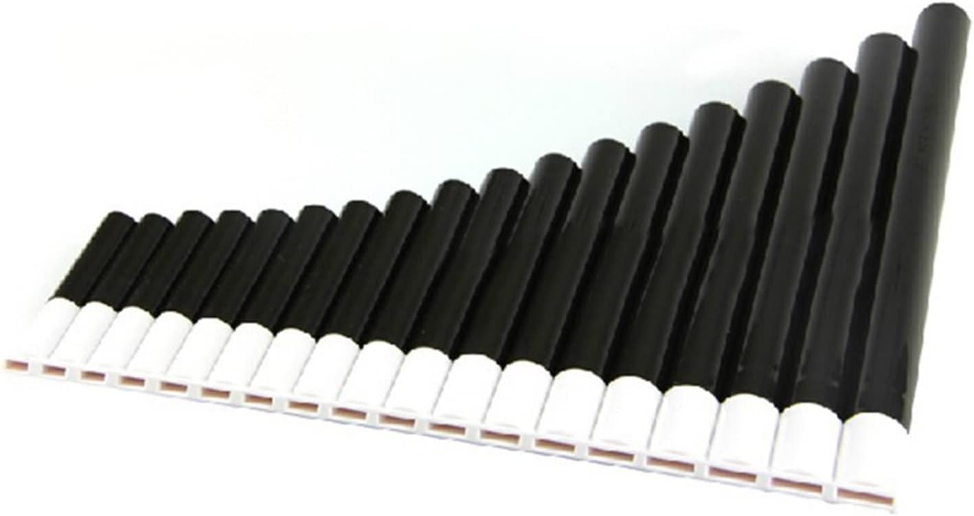 Pan Flute 18 Pipes ABS Wind Instrument Panpipe C Key Handmade Panflute