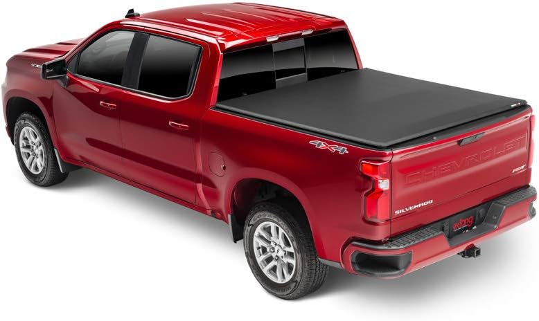 RealTruck Extang 92658 Trifecta 2.0 Tonneau Cover Black Leather Grained Fabric Trifecta 2.0 Tonneau Cover