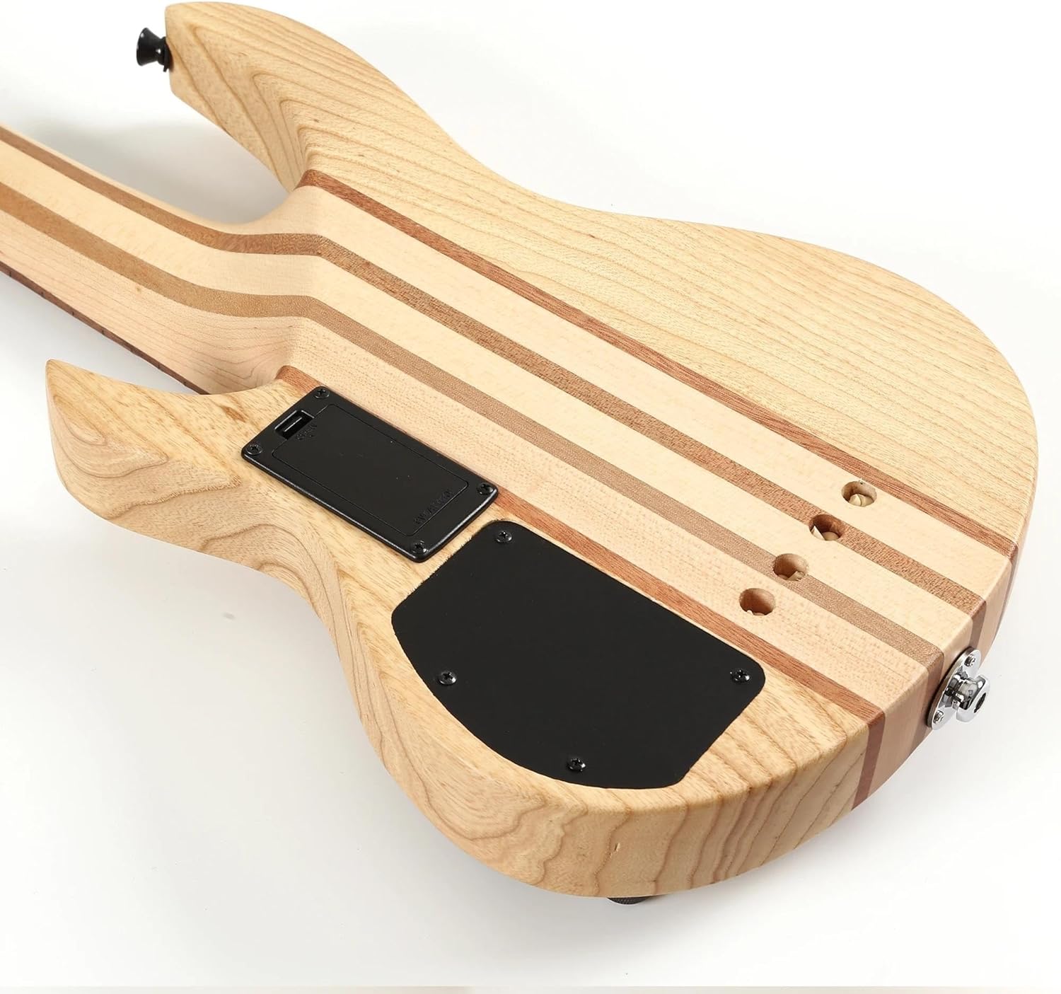 Adult Ukulele 30 Inch Electric Ukulele Bass With Strings And Guitar Bag Ash Wood Ukulele Bass(Left hand)