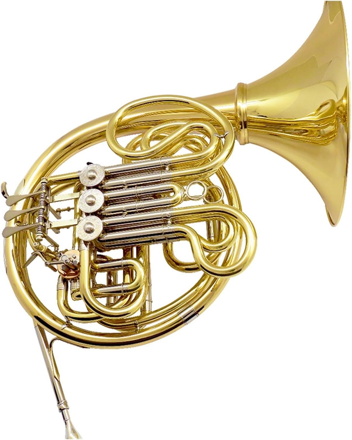 4 Key French Horn French Horn Instrument B Flat F Tune Four Key Double Row Suitable For Beginners