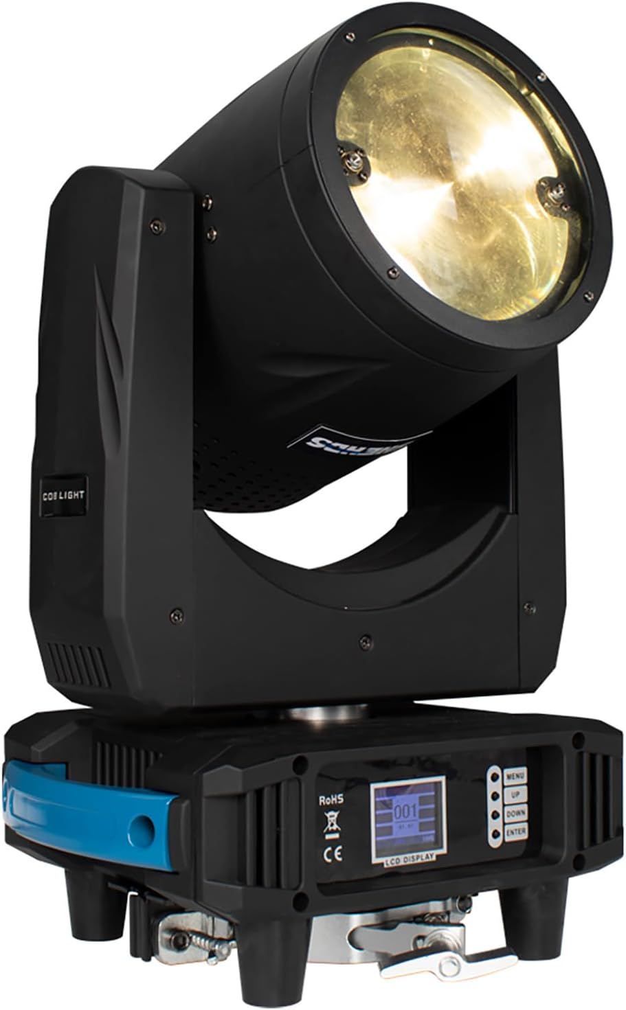 SHEHDS Moving Head Lights COB 400W Warm White+Cold White Stage Lihgts Beam/Wash/Strobe Effect 5-50 Degree Beam Angle DMX512 Disco DJ Lights for Party KTV Bar Show