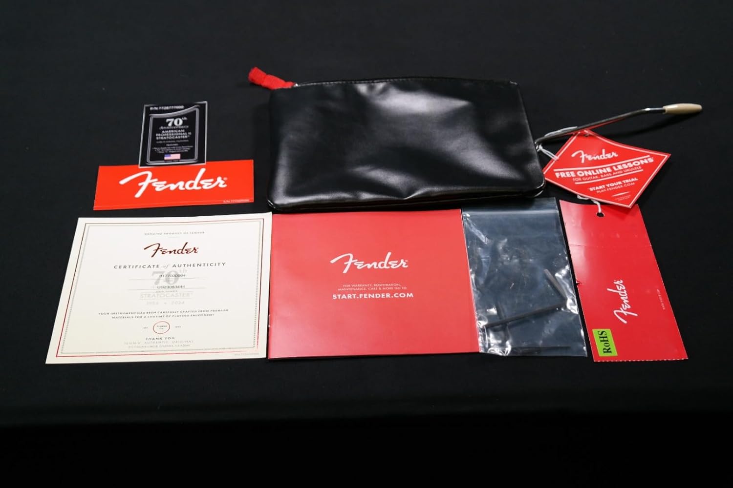 Fender 70th-Anniversary American Professional II Stratocaster Electric Guitar with Rosewood Fingerboard - Comet Burst