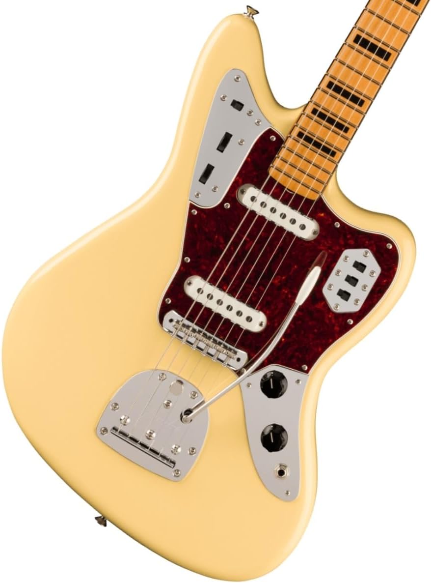 Fender Vintera II '70s Jaguar Electric Guitar - Vintage White