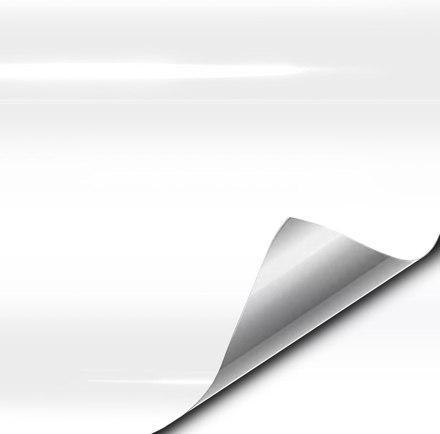 VVIViD White Gloss Car Wrap Vinyl Roll with Air Release Adhesive (100ft x 5ft)