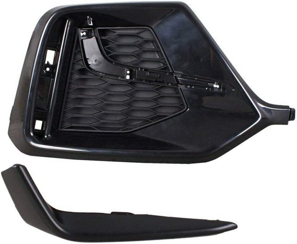 For Honda Civic 2020 2021 Fog Light Cover Driver Side Rear Hatchback Matte Black | Replacement For HO1138106 | 191275806715