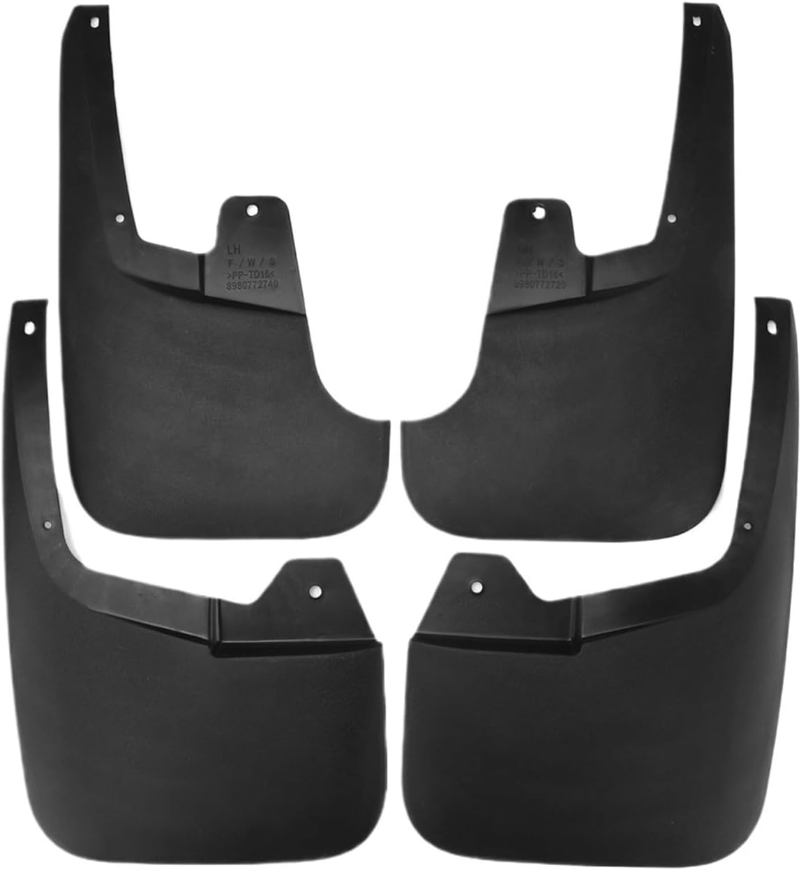 Car Mud Flapsr Compatible for Isuzu D-Max Mudguard Splash Guards Fender Mudflaps Auto Accessories