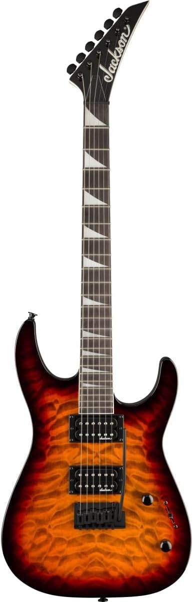 Jackson Dinky JS20 DKQ Electric Guitar - Tobacco Burst