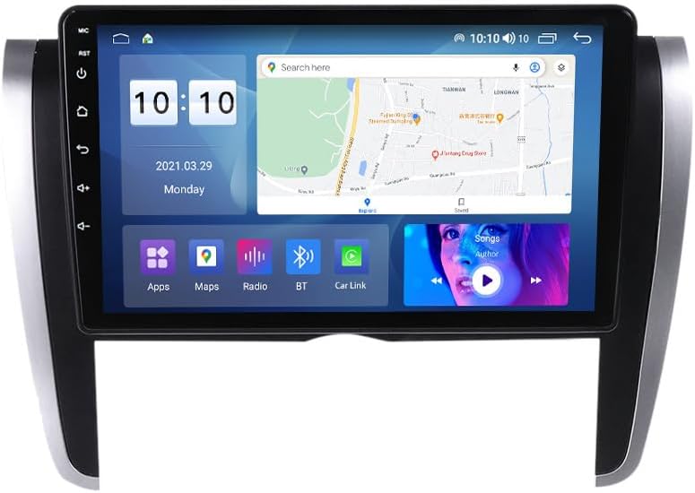 Generic Car Stereo Radio for Toyota Allion 2007-2020 2G RAM+32G ROM…