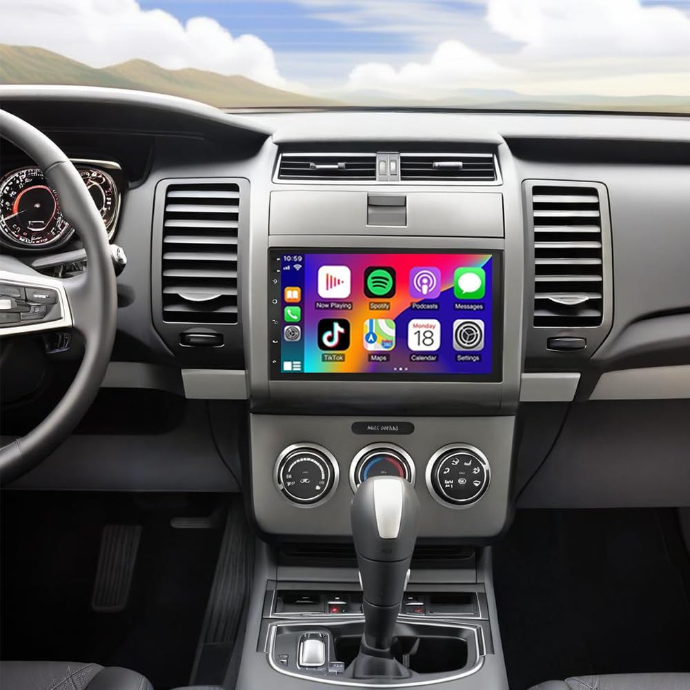 2+64G Car Stereo for Nissan Paladin 2005-2011 with Wireless Carplay&Android Auto,7 Inch Android 15 Touchscreen Bluetooth Car Radio with GPS, WiFi, FM Radio,Backup Camera,SWC,MIC