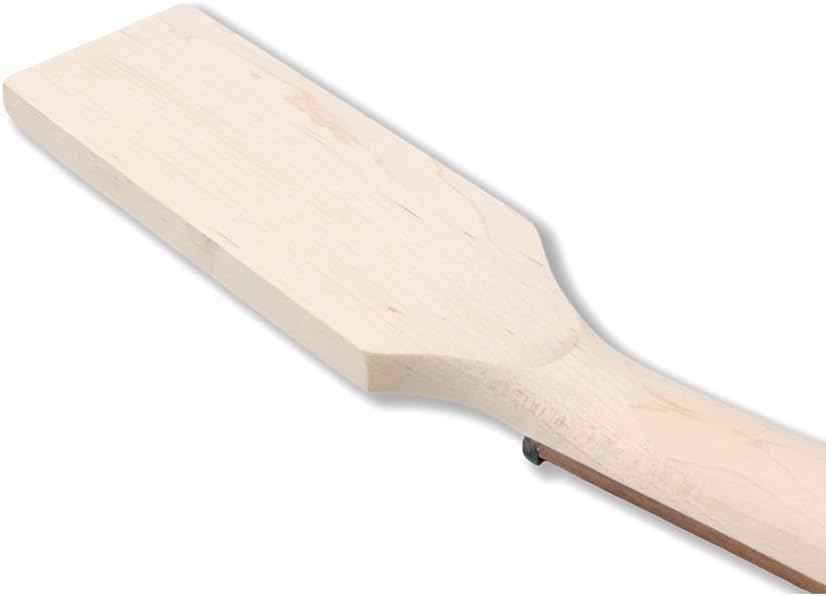 Maple Bass Guitar Neck 24 Fret Block Inlay Electric Guitar Neck Replacement 30 Inch Rosewood Fingerboard DIY Guitar Enthusiast Suitable for Professional Luthier (01)