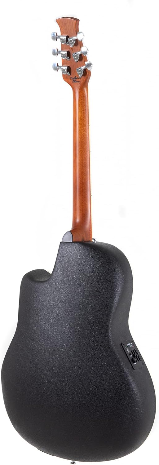 Applause Traditional AB24-4S Mid Cutaway Electric Acoustic Guitar (selected spruce top, mid-depth Lyrachord body, incl. 3-band EQ and tuner, scale length: 643 mm, nut width: 42.8 mm), Natural Satin