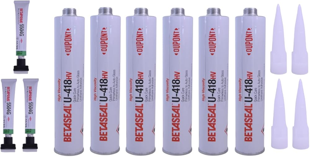 U-418HV Dow Auto Glass Primerless Urethane//Adhesive with Single Application Primer (6)