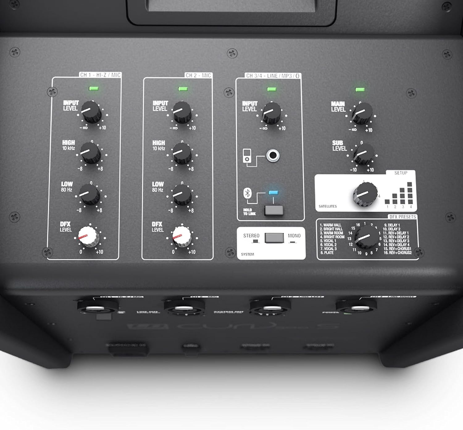 LD Systems Curv 500 LDCURV500PS -Channel PA System