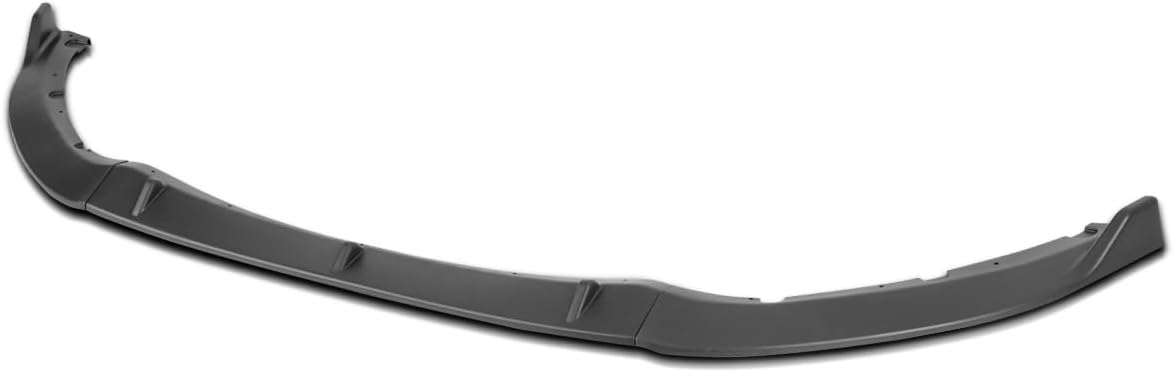 Spec-D Tuning Matte Black Front Bumper Lip Spoiler Body Kit 3PC Compatible with 2016-2025 Mazda MX-5 Miata