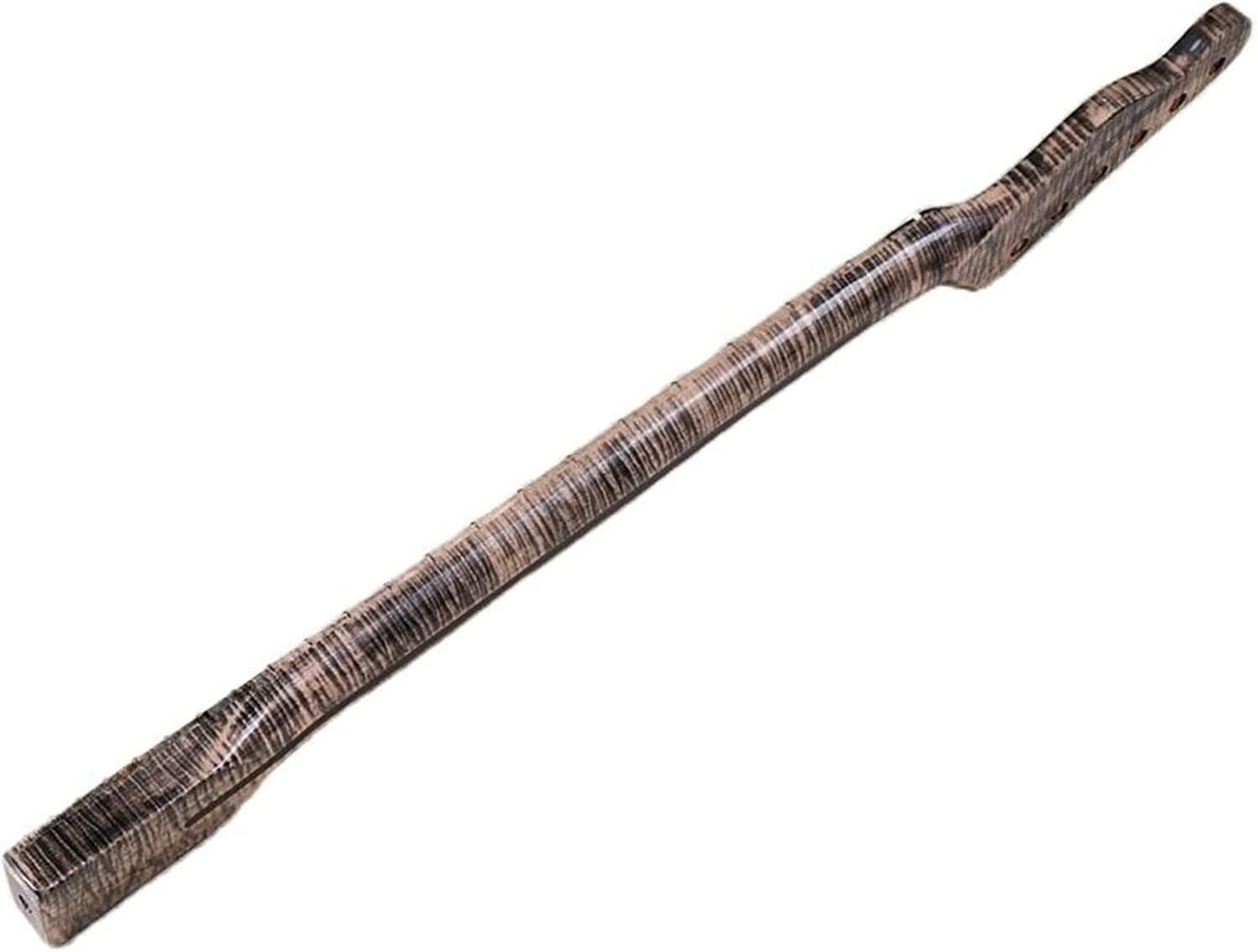 Neck Electric Guitar Neck Canada Flame Maple One Piece Wood High Gloss 6 Strings 21F Electric Guitar Neck