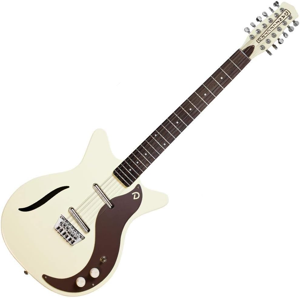 Danelectro Vintage 12 String Electric Guitar - Vintage White