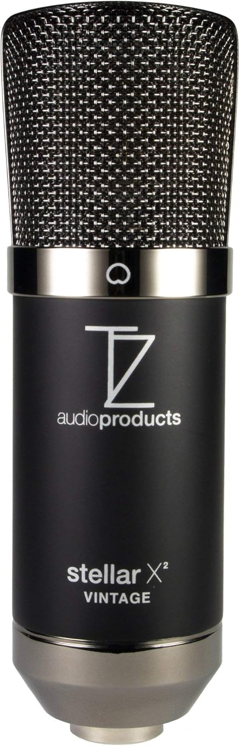 TZ Stellar X2 Vintage Large-Diaphragm Cardioid Condenser XLR Microphone