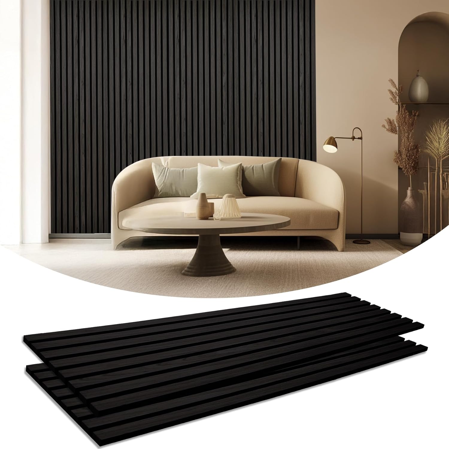 2 Pieces Wood Panels for Wall, 47.2