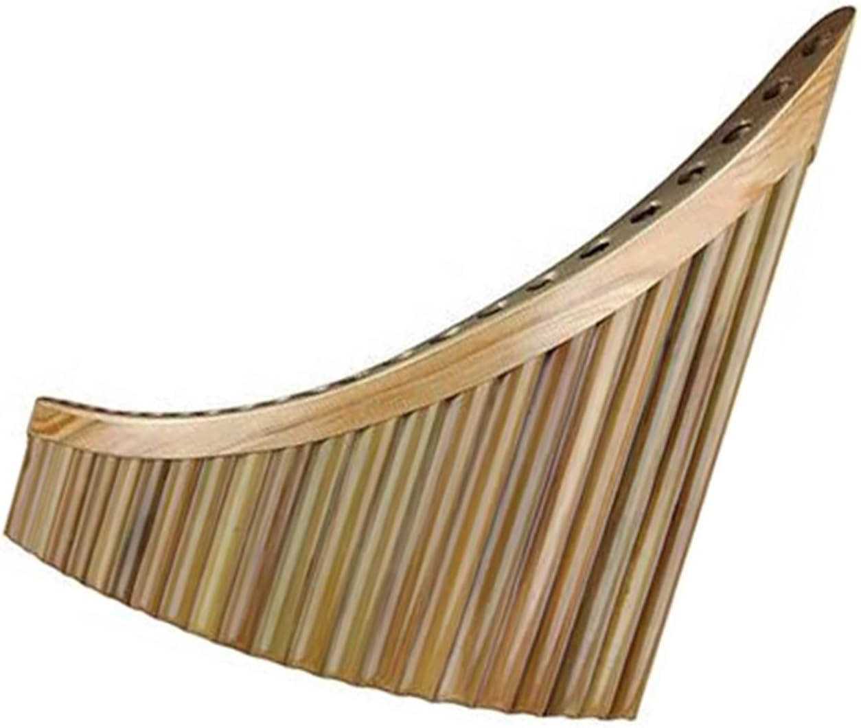 25 Pipe C Key Pan Flute Professional 22 Pipe Pan Flute In C Key Traditional Woodwind Bamboo Instrument(RIGHT C)