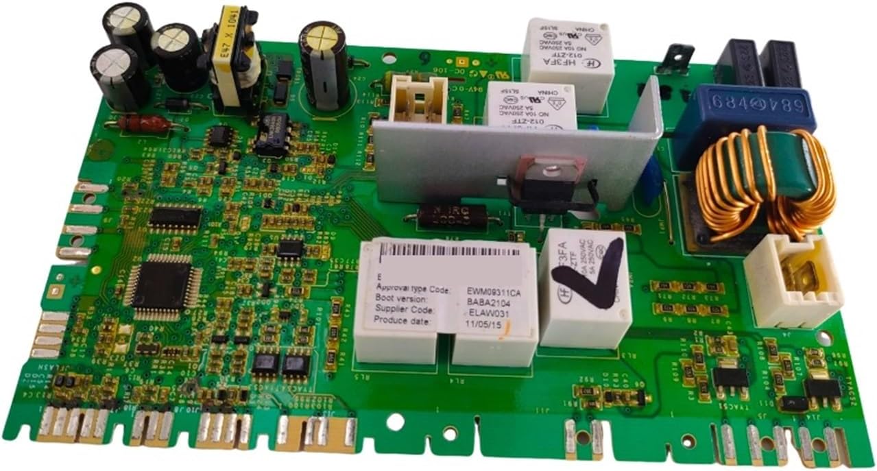 Drum Washing Machine 132731203 Motherboard，Compatible for Electrolux，EWM09311CA Computer Board 132731211 BABA2104 Accessories
