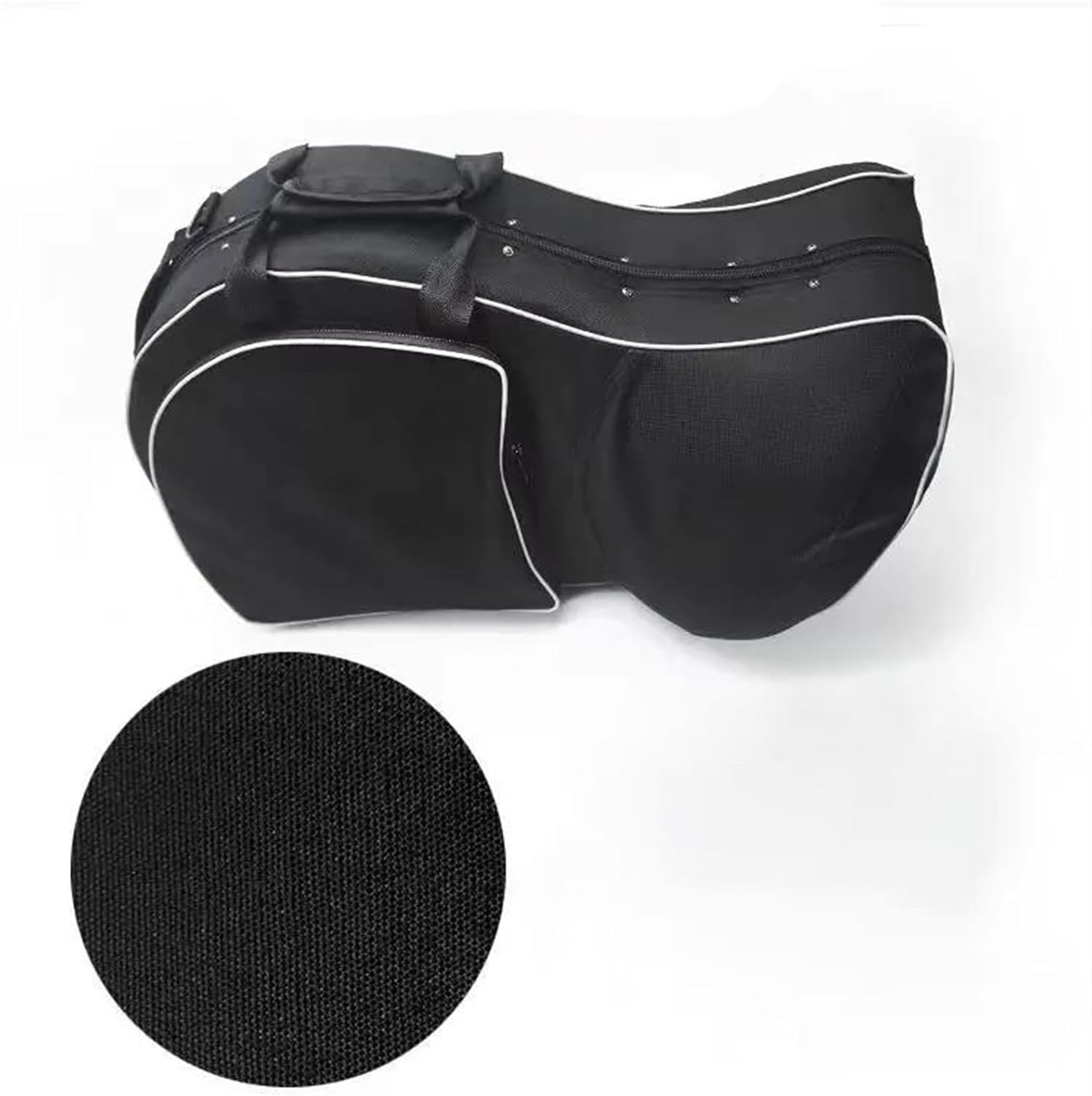 Brass French Horn French Horn Double 4 Keys F/Bb Brass Musical Instrument With Case