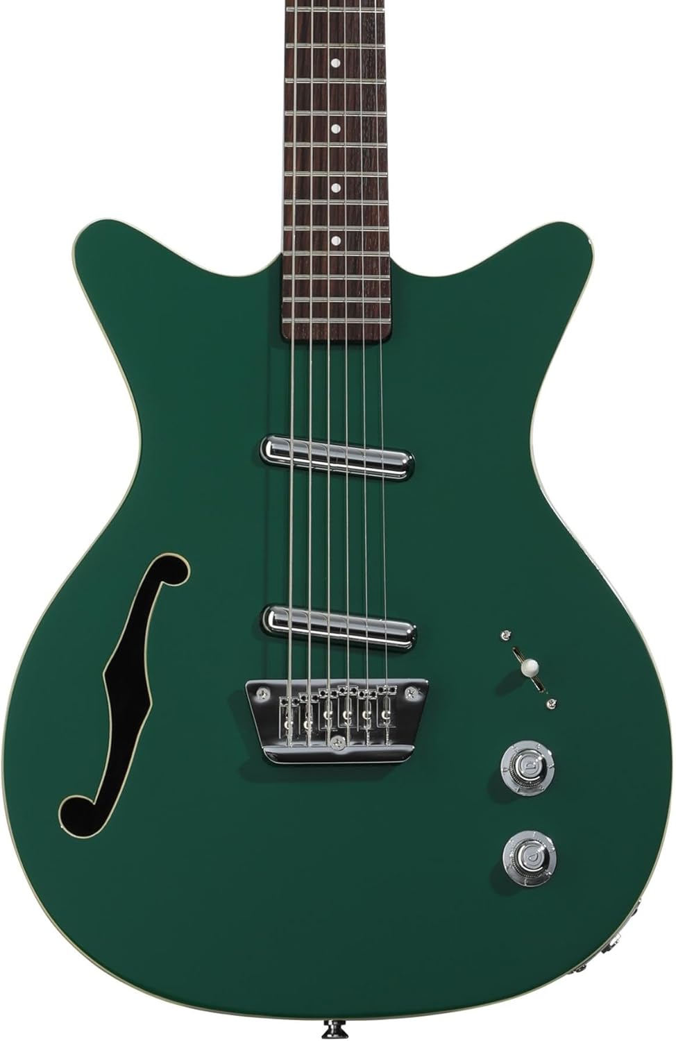 Danelectro Fifty Niner Semi-hollowbody Baritone Electric Guitar - Jade