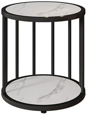 KWOKING Scandinavian Metal Corner Bookshelf Open Vertical Bookshelf for Living Room Nordic Living Room Floor Display Stand Sofa Side Simple Bookshelf Corner Shelf Black 12