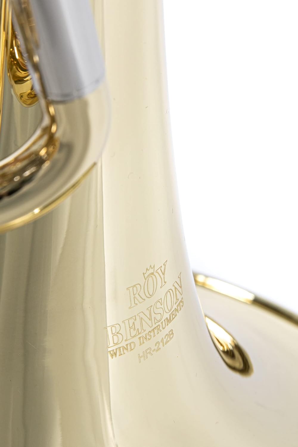 children Bb French Horn MOD.HR212B lacquered finish with Light weight form shaped case, Yellow,Gold,Silver (RB701401)