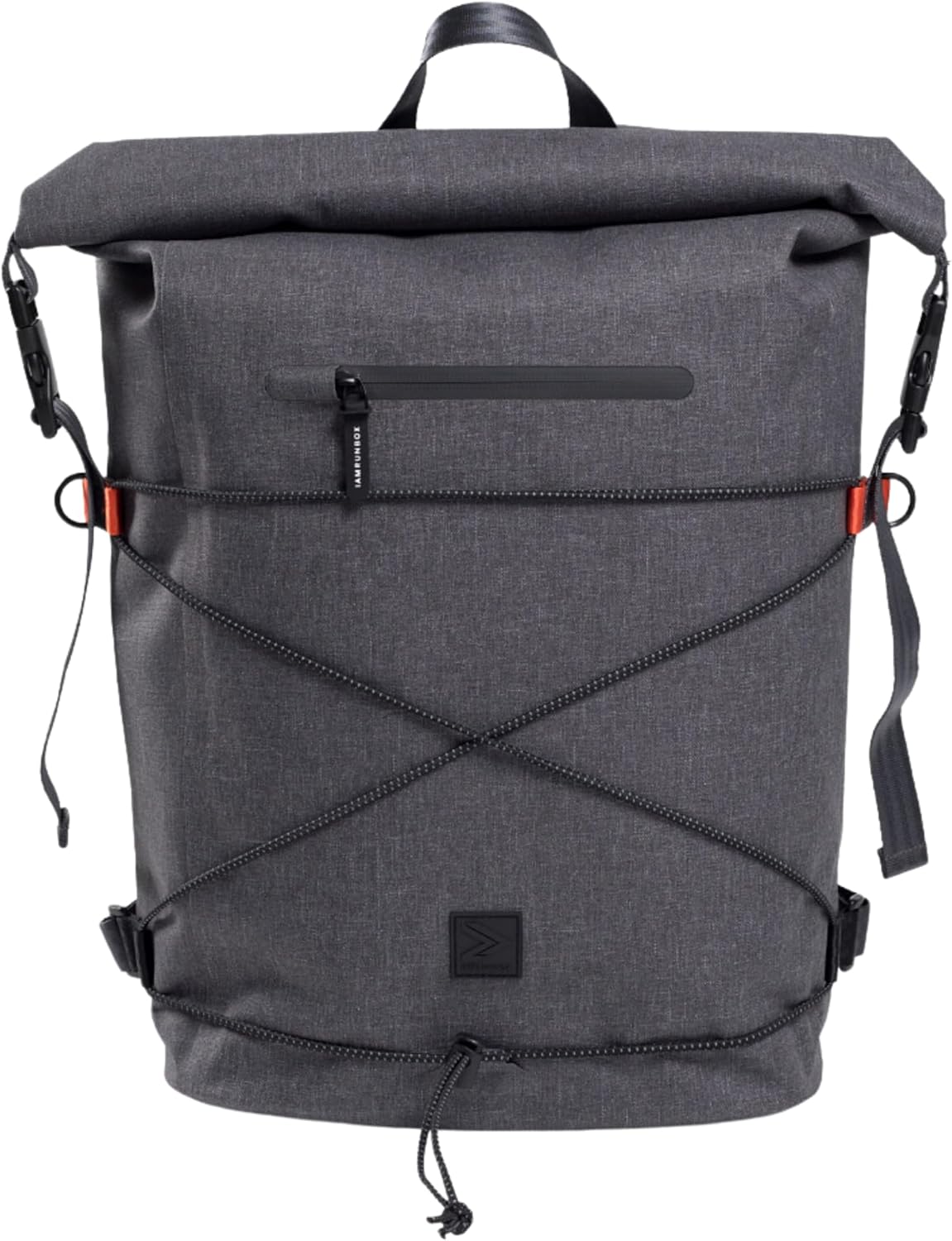 Spin Bag 18L, Durable, Waterproof Backpack, Carry On Bag for Sports, Work & Travel with Space for Laptop & Shoes, Grey