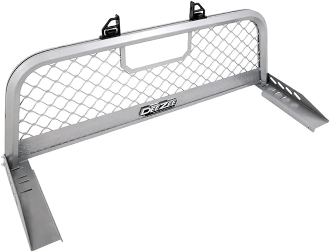 Dee Zee DZ95050R Silver Aluminum Mesh Cab Rack