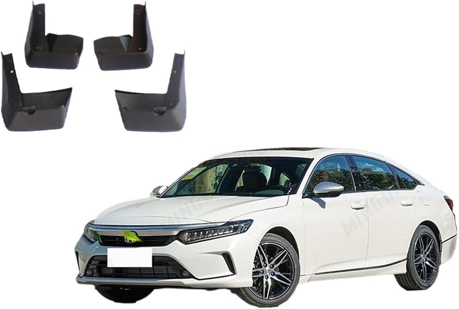 Compatible with Inspire 2018-2022 2019 2020 2021 Fender Mudguard Mud Flaps Guard Splash Flap Mudguards Car Accessories