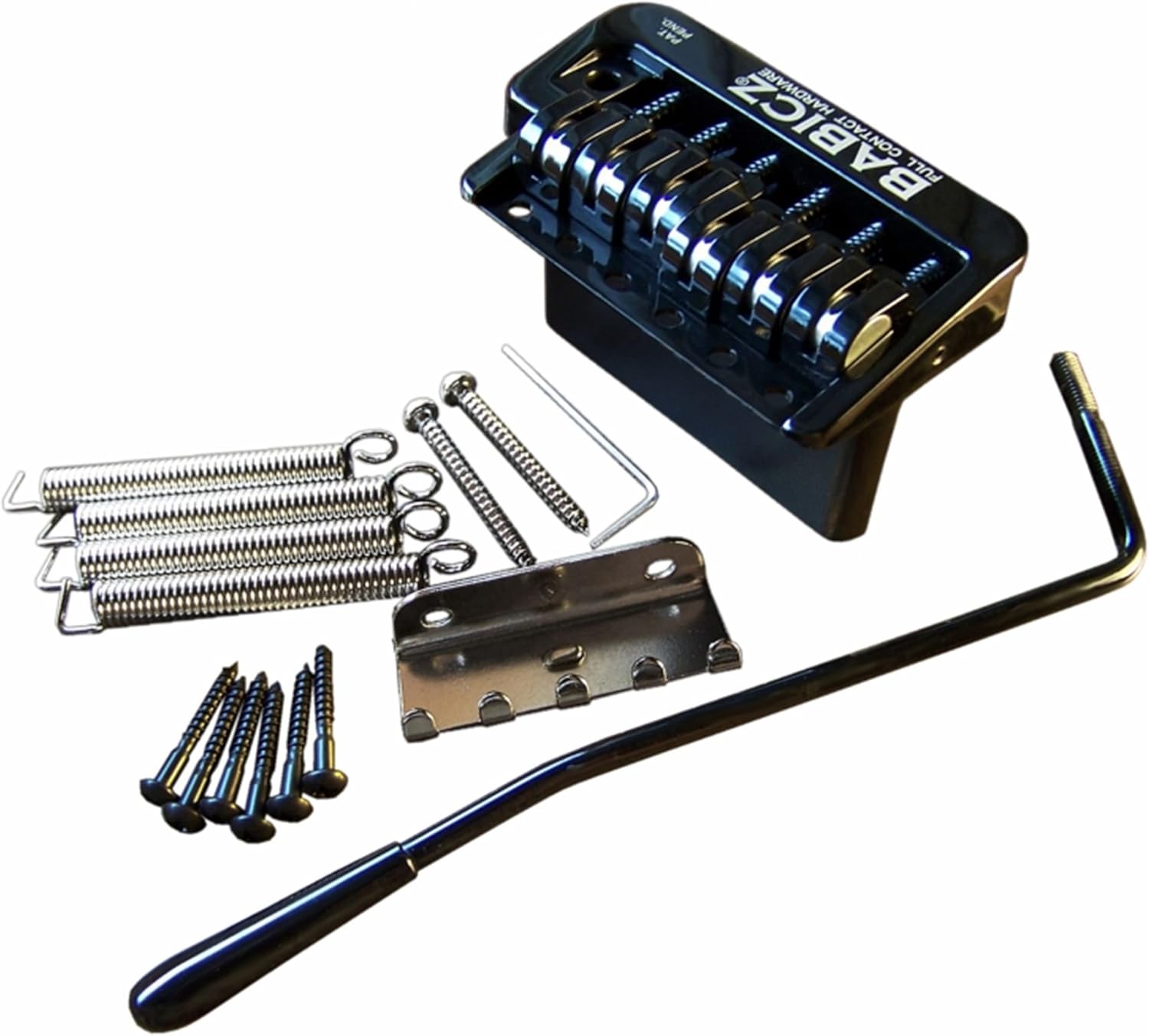 Full Contact Hardware Babicz ORIGINAL SERIES FCH STRAT STYLE TREMOLO Electric Guitar Bridge (FCHSTRATBK)