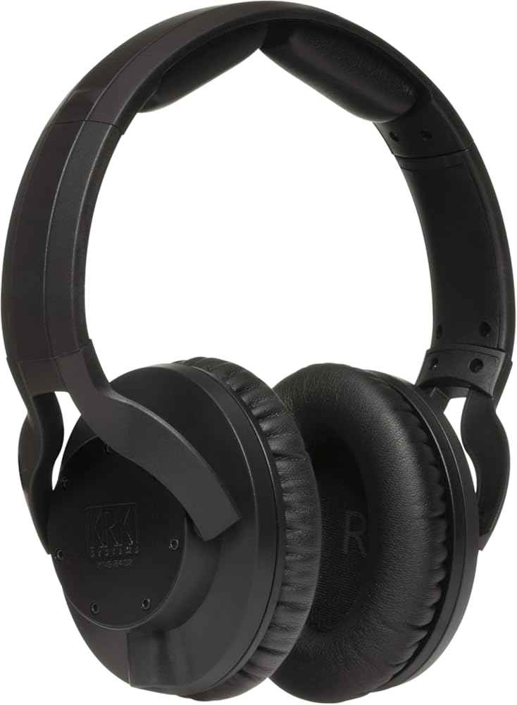 KRK KNS 8402 Studio Mixing/Mastering Headphones, Black (KNS-8402)