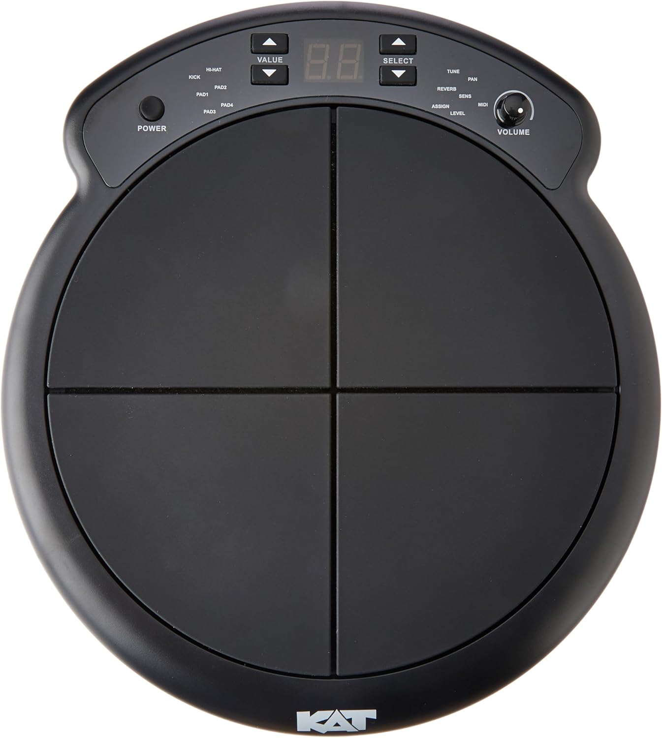 Kat Percussion KTMP1 Electronic Drum and Percussion Pad Sound Module, Black