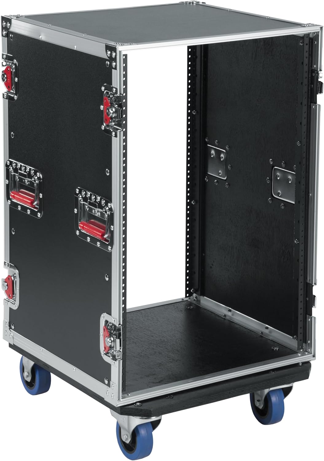 Gator Cases G-TOUR 16U ATA Road Rack with Heavy-Duty Casters and Tour Grade Hardware; 17