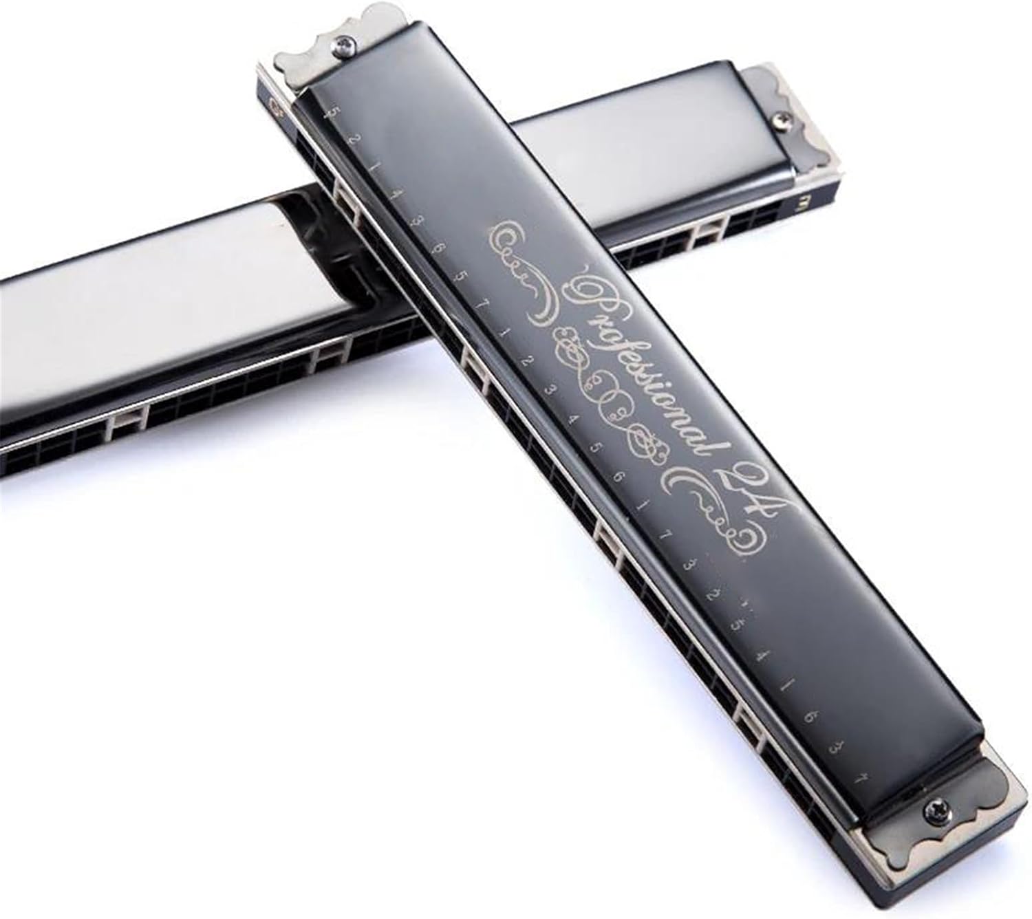 armonica set Woodwind Instrument Mouth Organ Tremolo Harmonica 24-holes Key Of C For Beginners #C/D/#D/E/F/#F/G/#G/A/#A/B(#G)