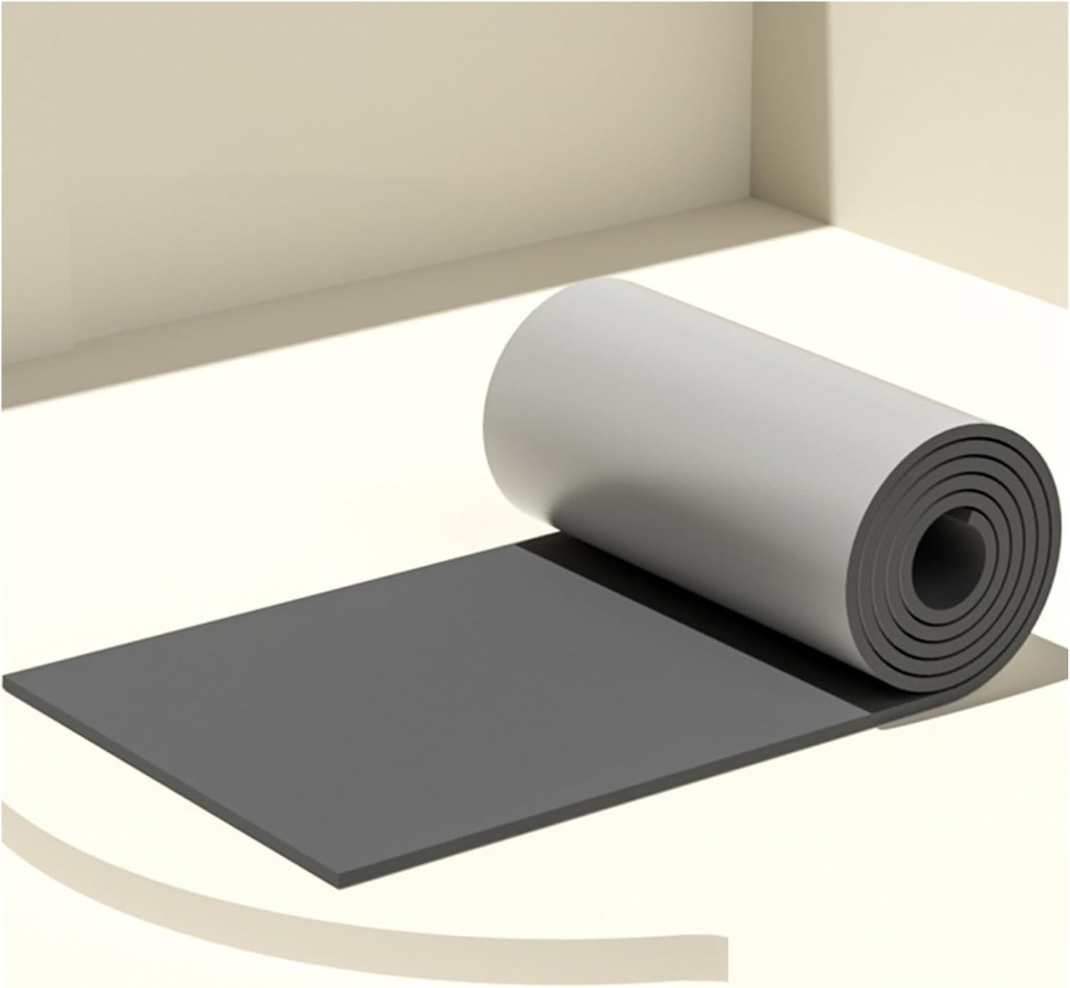 XPLKQXE Garage Car Door Protector Bumper Guard, Sponge Wall Column Guard, Parking Protect Car Corner Guards Bumpers Pole (Color : Gray, Size : 1m)