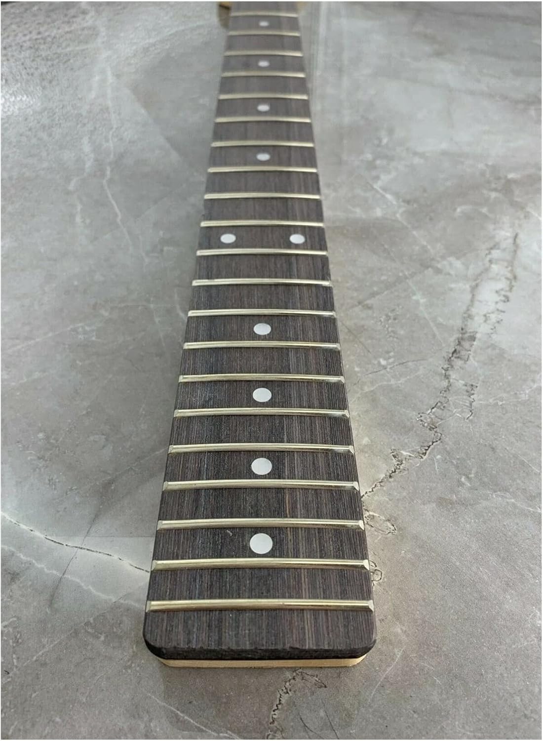 ZUZU Neck Rosewood for Electric Guitars with 22 Frets Unfinished Guitar Neck