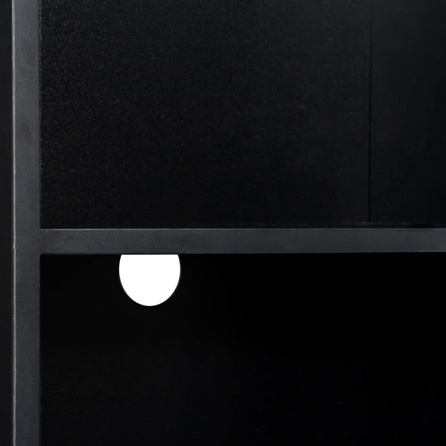 4 PCs Modern High Gloss Wall Mount Floating Entertainment Center with 16-Color RGB Lights, 2 Media Storage Cabinets and 2 Shelves for Living Room, Home Theater