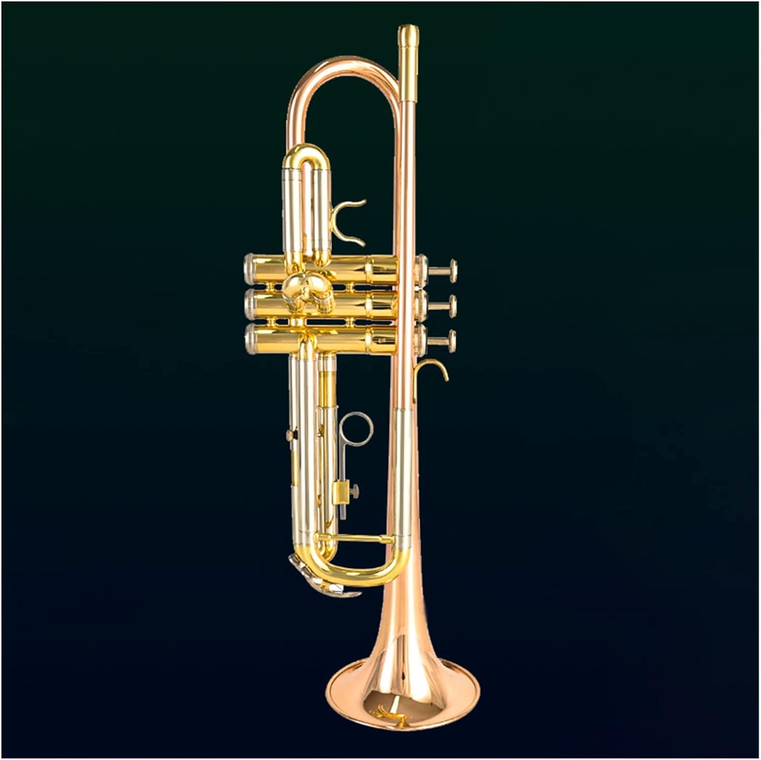 Bb Tune Phosphor-Bronze Bell Mouth Standard Trumpet Brass Instrument Wind Instrument Beginner Professional Professional Trumpet