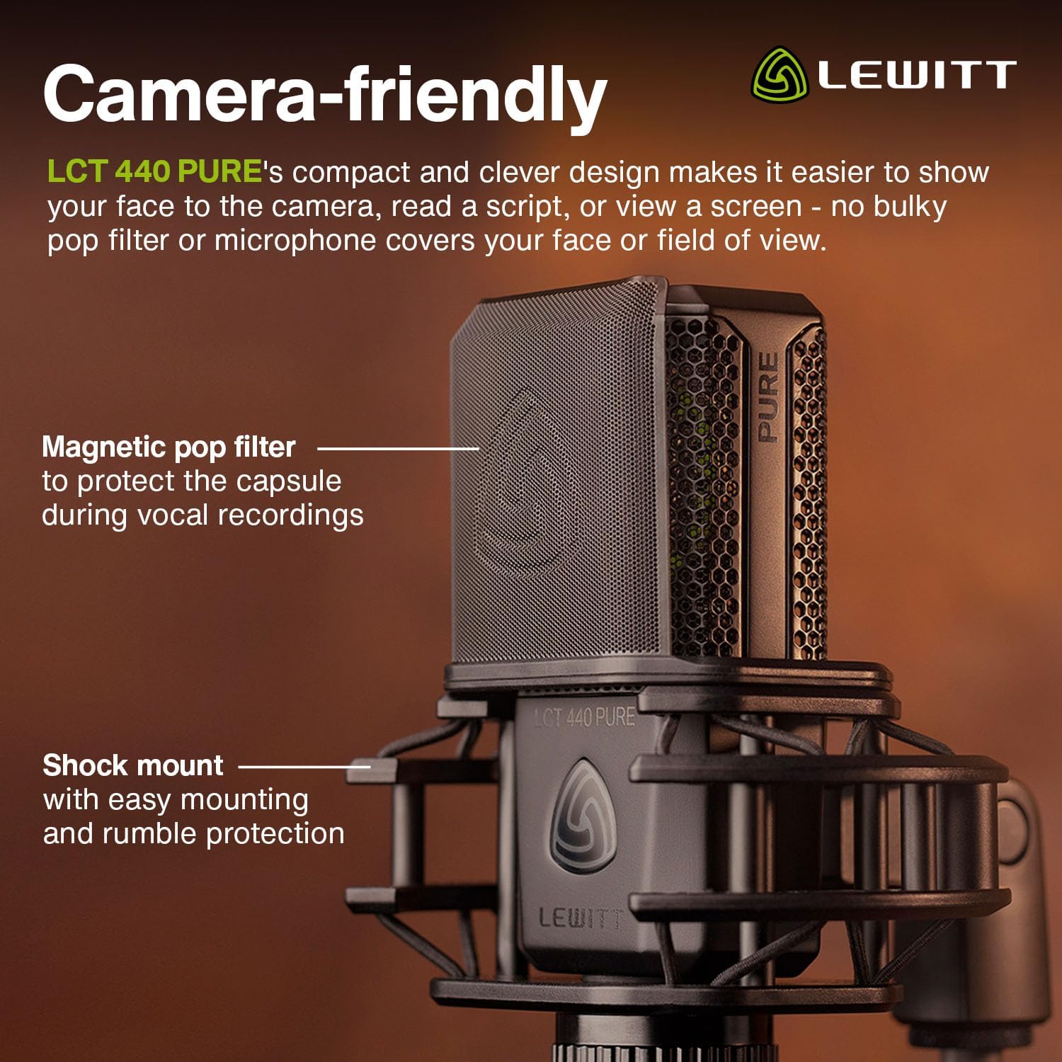 LEWITT LCT440PURE Large Diaphragm Condenser Mic