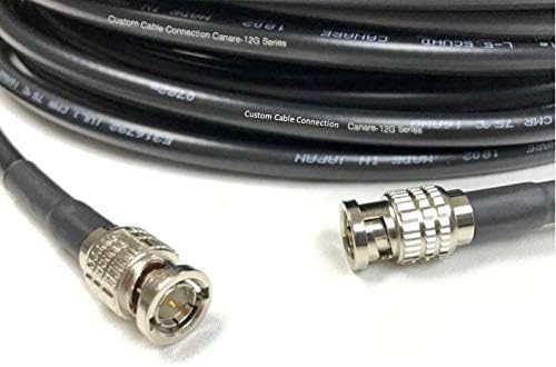 100 Foot Canare (L-5.5CUHD) 12G-SDI 4K UHD Video BNC Coax Cable sold by Custom Cable Connection