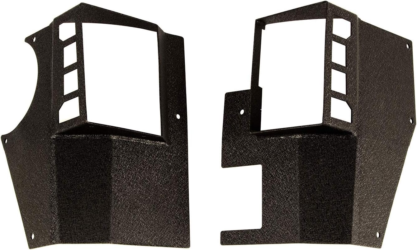 Rugged Ridge XHD Quarter Panel Guard Kit for Jeep Wrangler JKU | Steel, Rear | 11615.20 | Fits 2007-2018 Jeep Wrangler JKU 4-Door