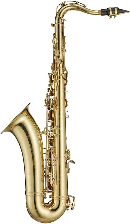 Antigua Winds PowerBell Professional Bb Tenor Saxophone(Yellow brass with lacquered finish/enlarged bell/new neck design/ergonomic design/hand engraving/ABS case)/WRTS4248LQ