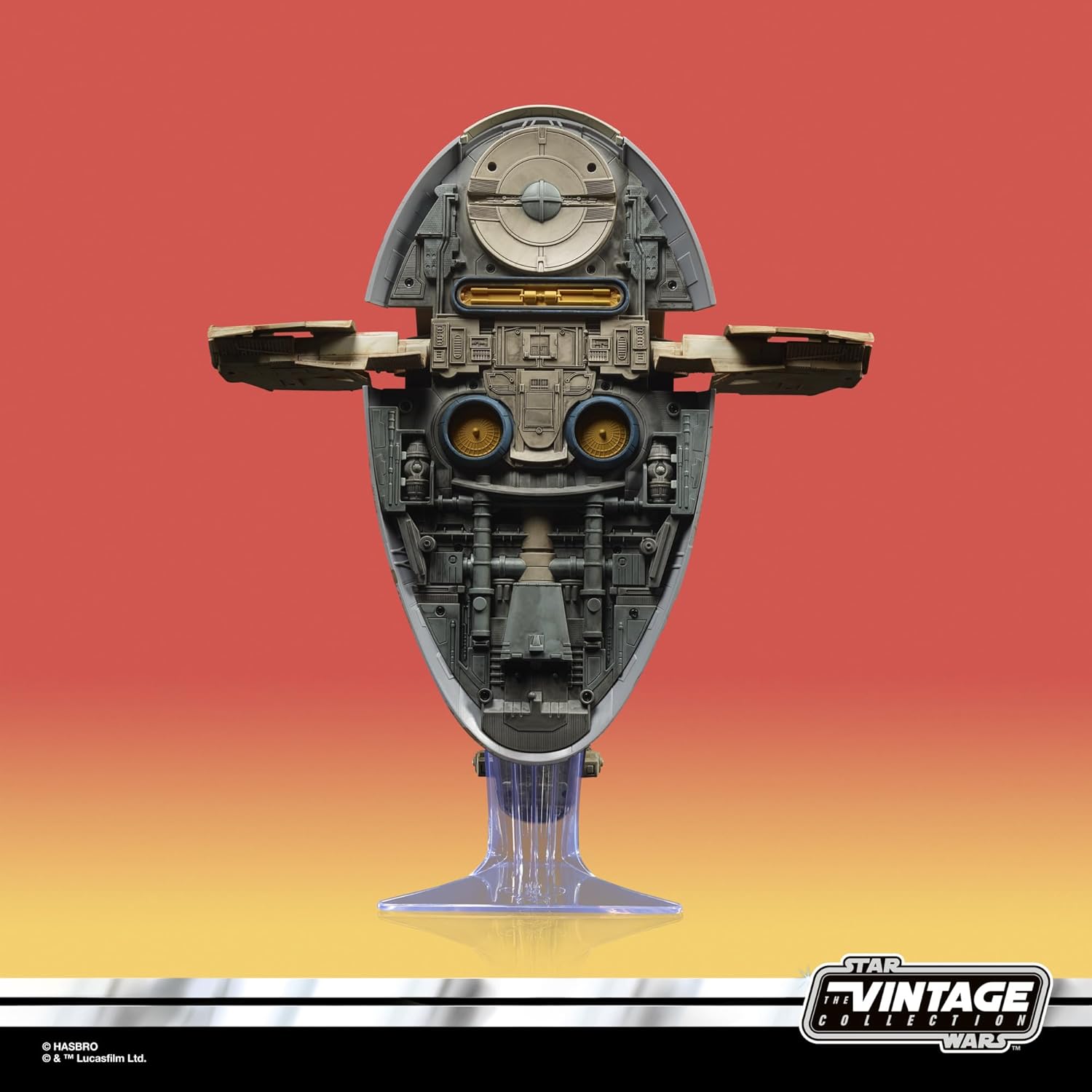 STAR WARS The Vintage Collection Boba Fett’s Starship Toy 3.75-Inch-Scale The Book of Boba Fett Vehicle, Toys for Kids Ages 4 and Up