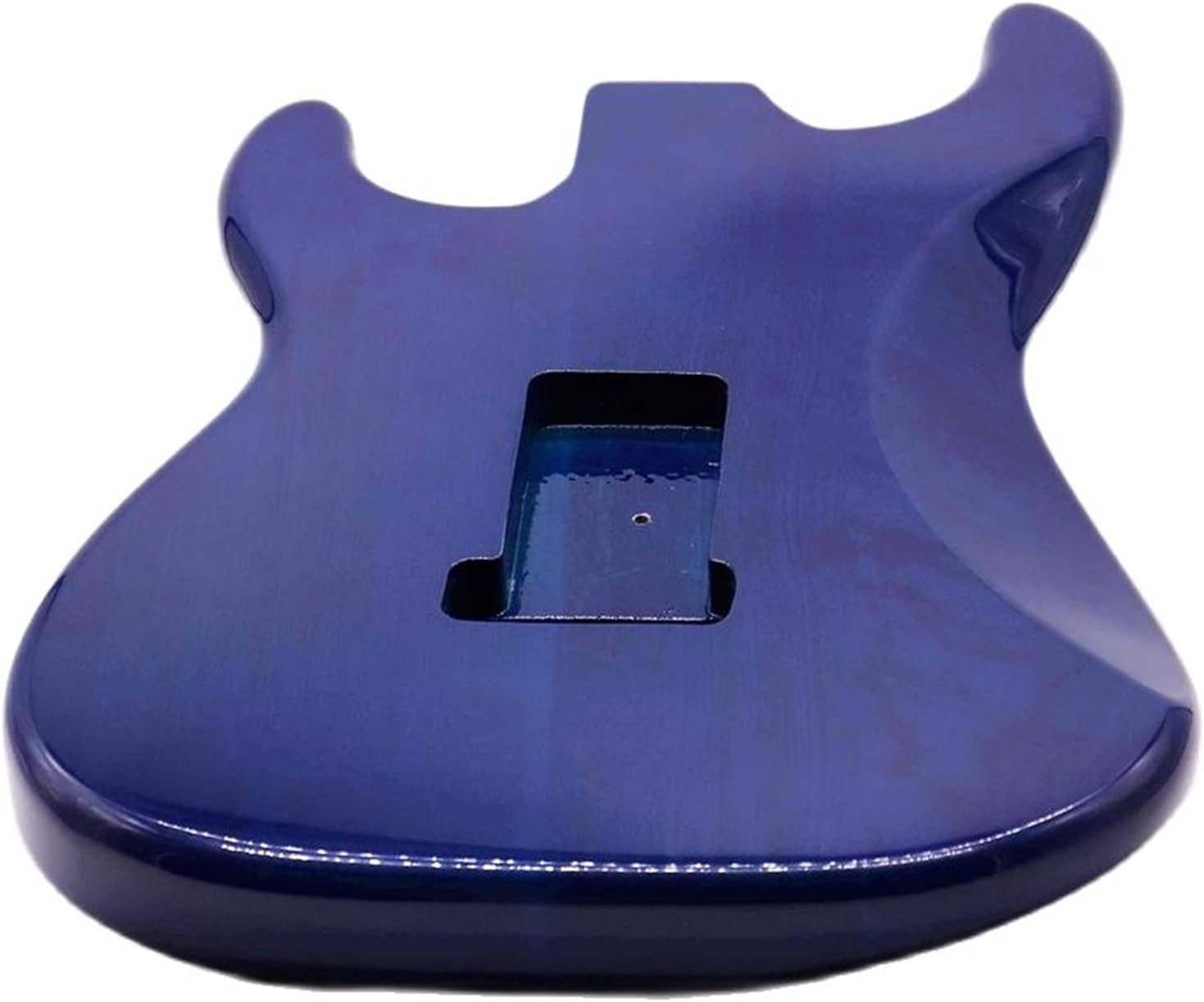 Unfinished Guitar Body Dark Blue Electric Guitar Body Ashwood Guitar Body Accessories Guitar Barrel Body 5.7 Cm Pocket Width Guitar DIY Accessory