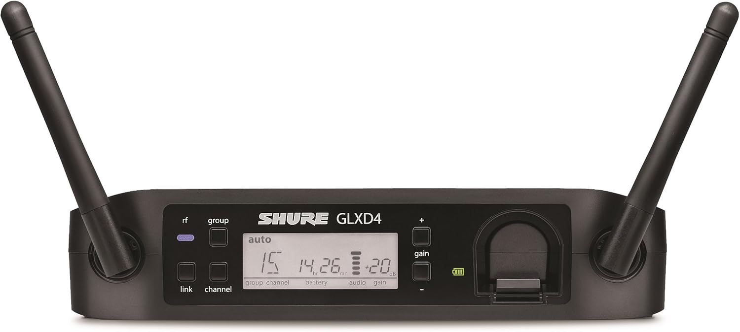 Shure GLXD14/PG30 Digital Headset Wireless System with PG30 Headset Microphone, Z2