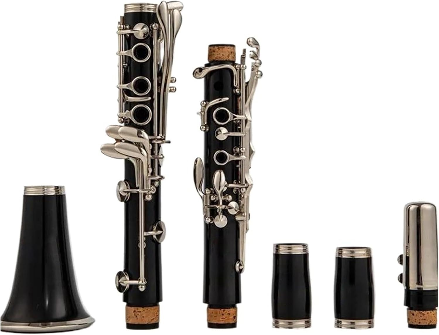 B flat Tune Professional Woodwind Instruments Clarinet Black