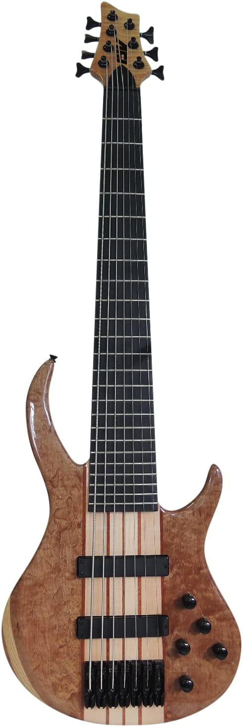IYV IBSY-700 Neck-through Sycamore top Multi-ply 7-string Bass